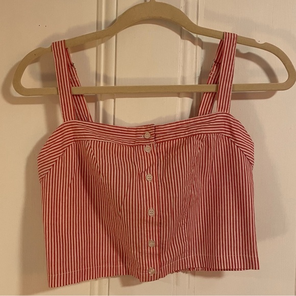 BM striped cropped tank - Picture 1 of 4